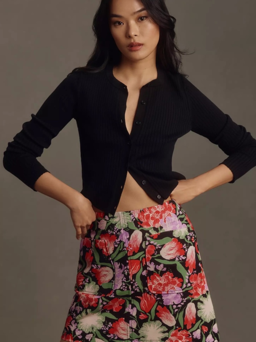 NWOT Maeve Anthropologie The Yukiko Noritake Marisela Mini Skirt MED - Picture 2 of 9